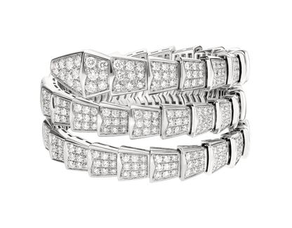 Carave Paris Pavé Diamond Triple Wrap Bracelet