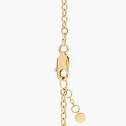 Blue Sapphire and Diamond Halo Chain Bracelet in Yellow Gold