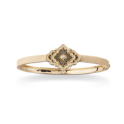 Carave Paris Éclat Quatrefoil Enamel Diamond Bangle