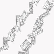 Carave Paris Geometric Emerald Cut Diamond Necklace