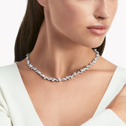 Carave Paris Geometric Emerald Cut Diamond Necklace