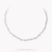 Carave Paris Geometric Emerald Cut Diamond Necklace