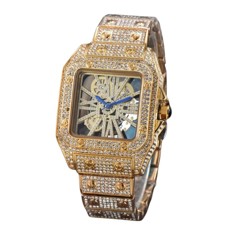 Carave Paris Imperial Skeleton Diamond Watch