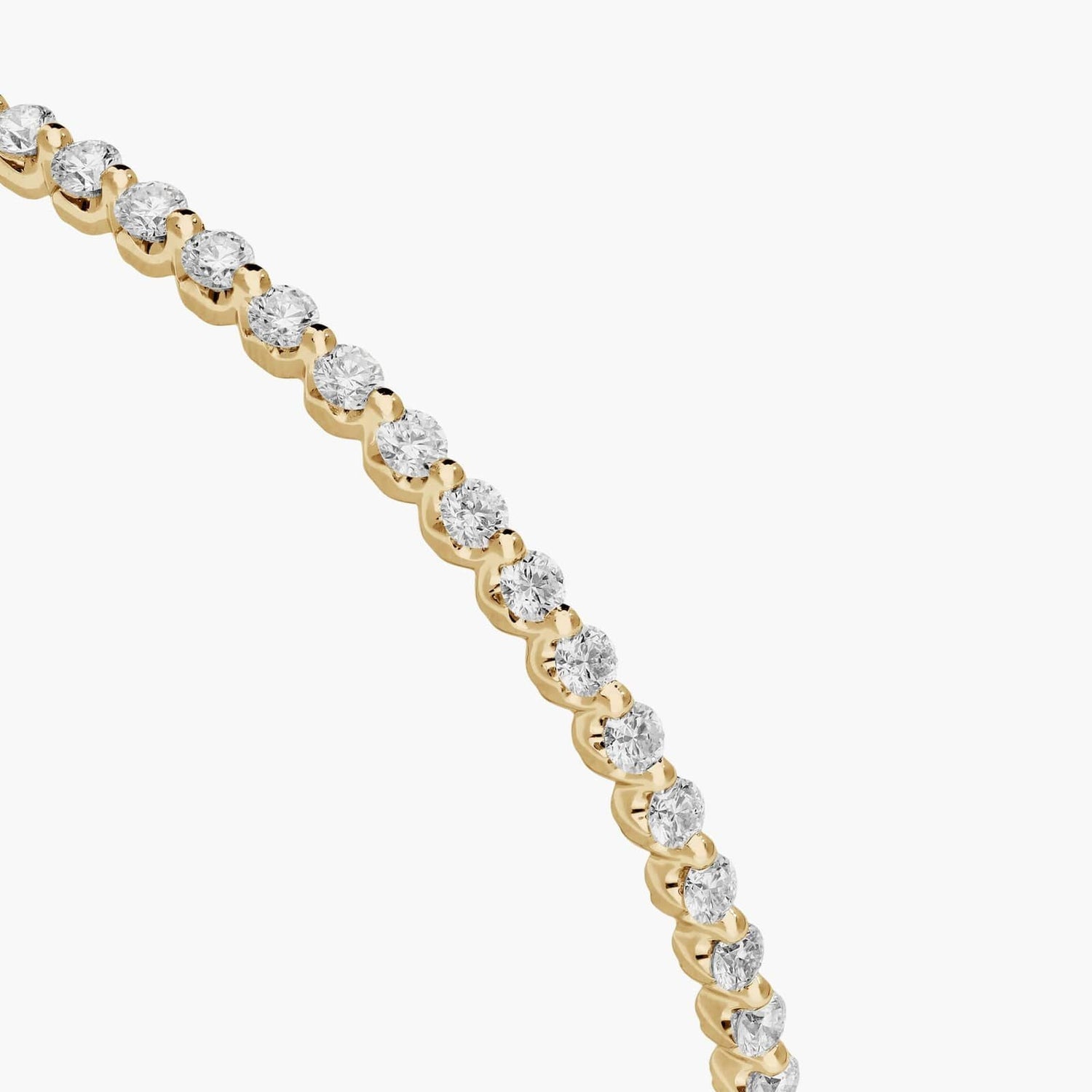 Carave Paris Round Diamond Tennis Bracelet