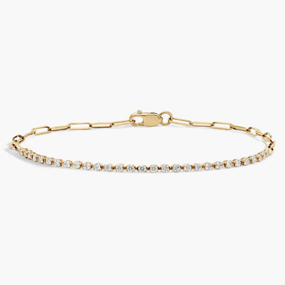 Carave Paris Classic Round Diamond Tennis Bracelet
