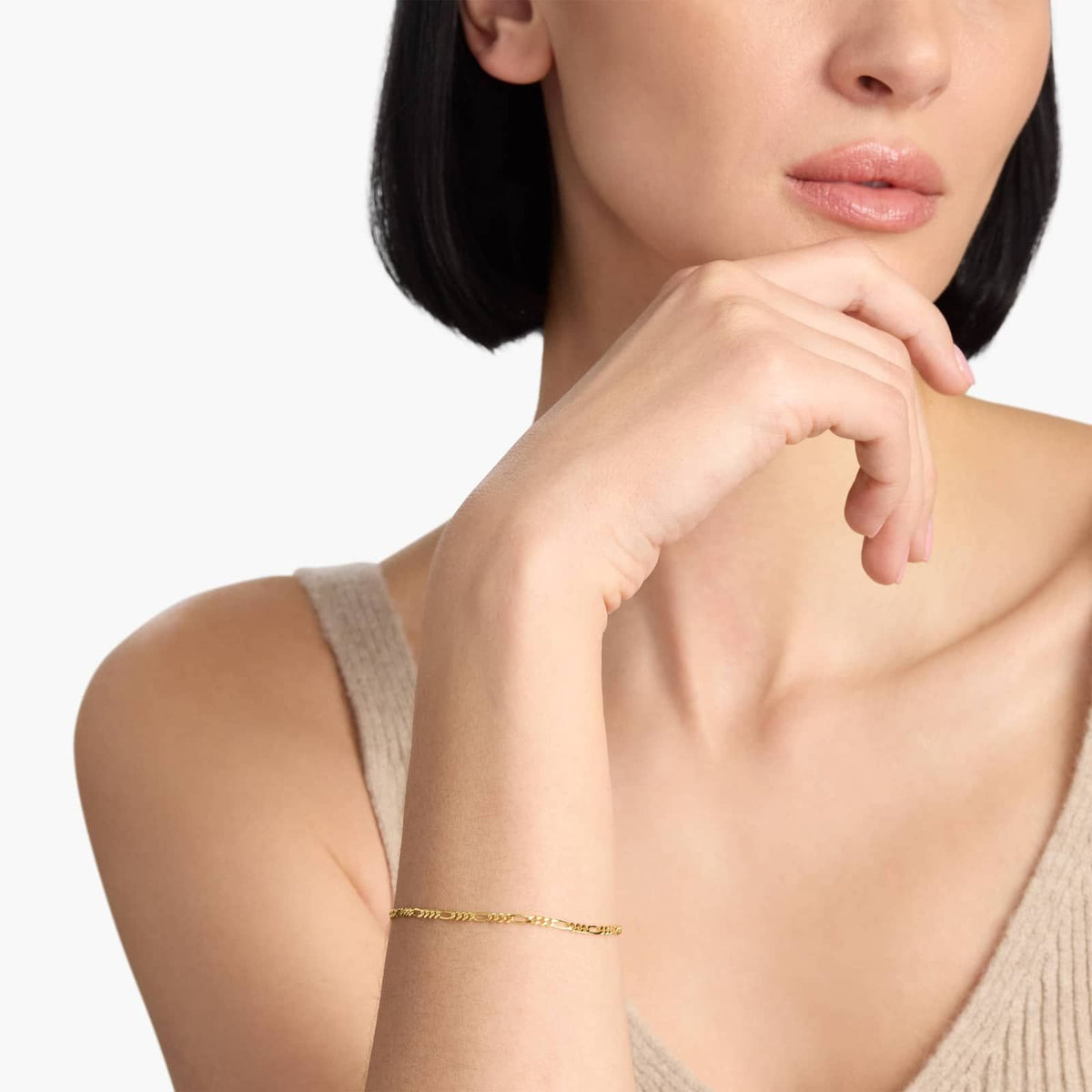 Carave Paris Delicate Chevron Link Bracelet