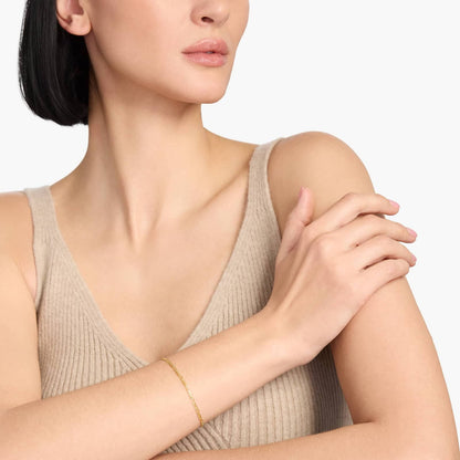Carave Paris Delicate Chevron Link Bracelet
