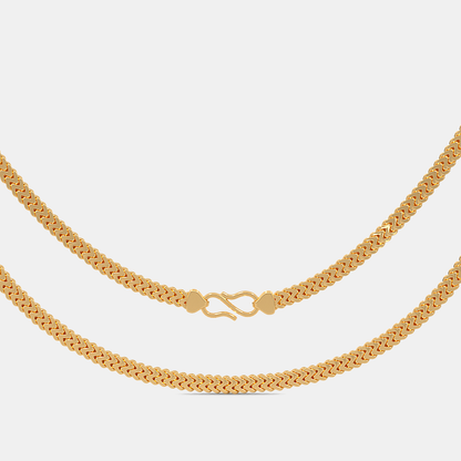 Carave Paris Chevron Link Chain Necklace