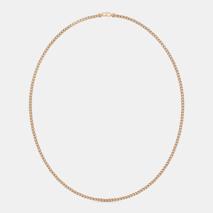 Carave Paris Two-Tone Chevron Link Necklace