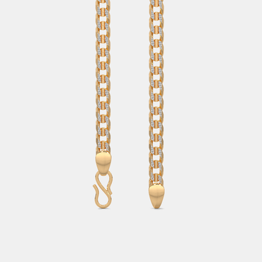 Carave Paris Two Tone Curb Link Chain Necklace