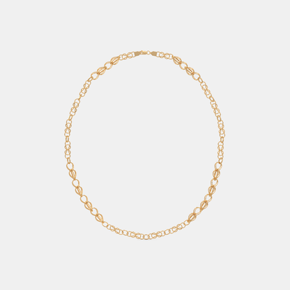 Carave Paris Two Tone Paperclip Chain Necklace