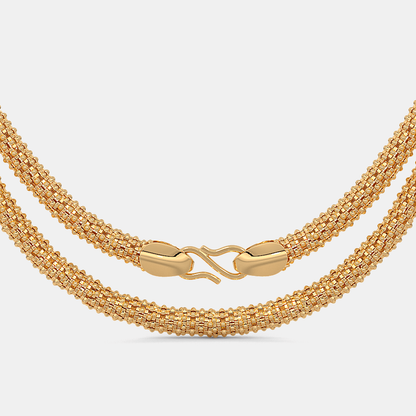Carave Paris Luxury Mesh Chain Necklace