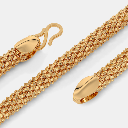 Carave Paris Luxury Mesh Chain Necklace