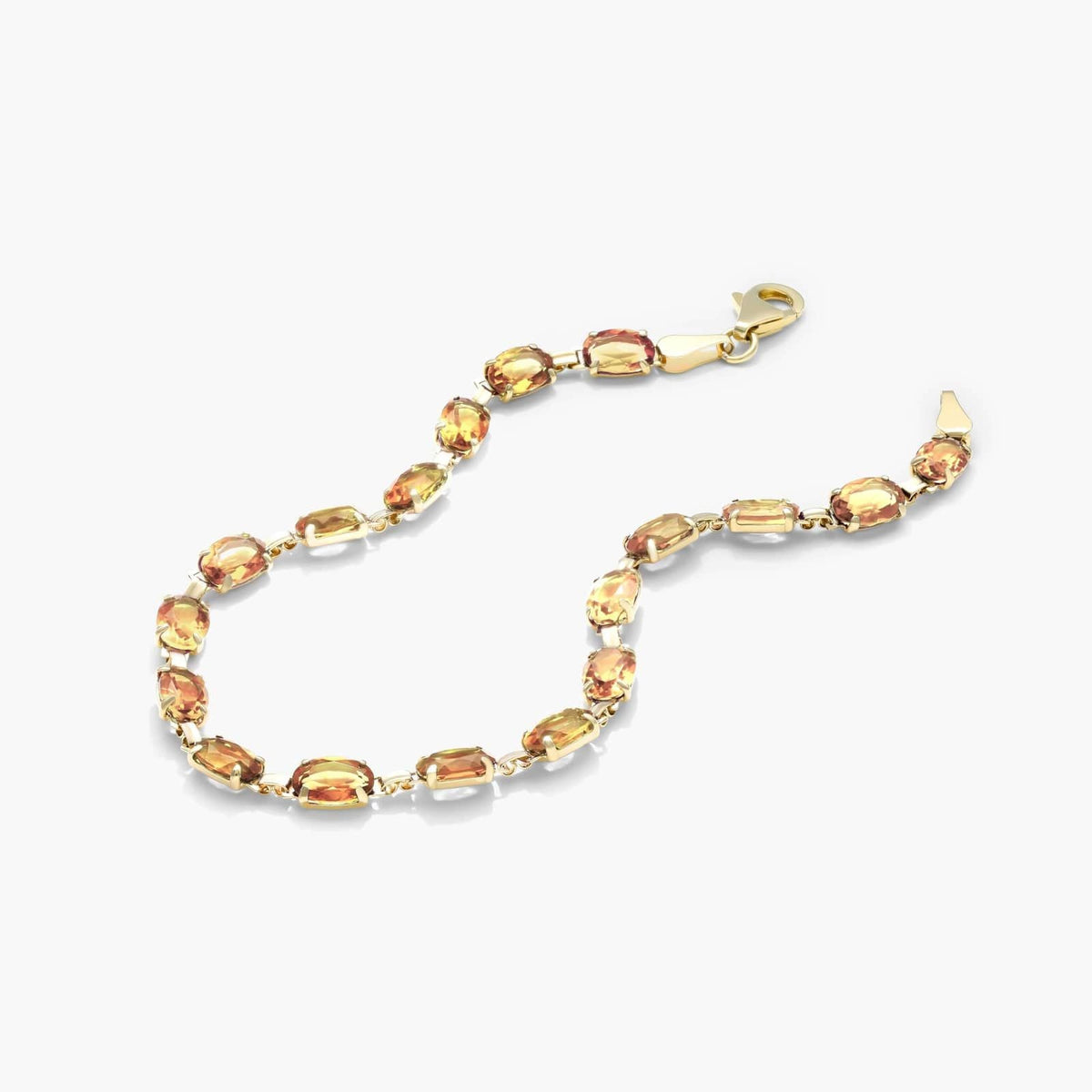 Carave Paris Oval Citrine Tennis Bracelet