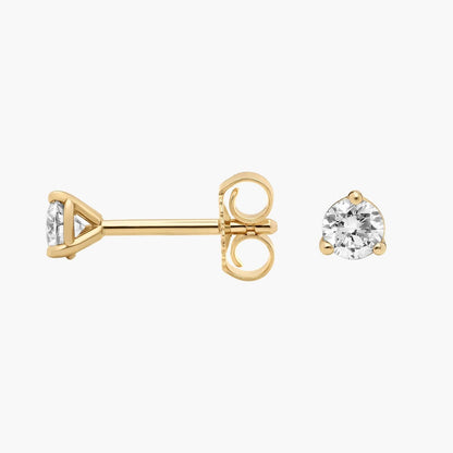 Carave Paris Petite Round Solitaire Stud Earrings