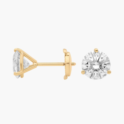 Carave Paris Pear Diamond Stud Earrings