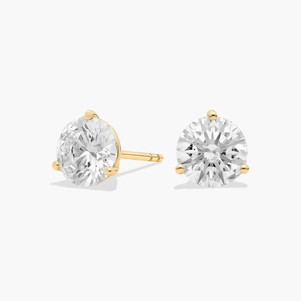 Carave Paris Pear Diamond Stud Earrings