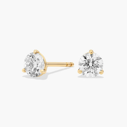 Carave Paris Signature Round Solitaire Stud Earrings