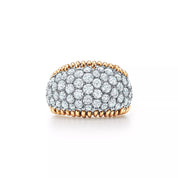 Carave Paris Stitches Diamond Dome Ring