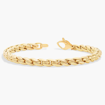 Carave Paris Wheat Link Chain Bracelet