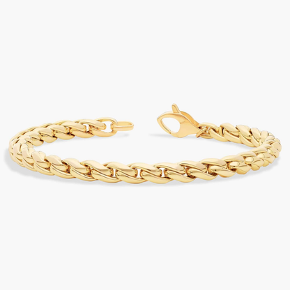 Carave Paris Wheat Link Chain Bracelet