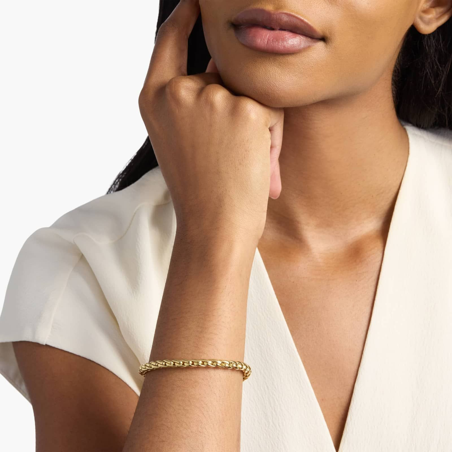 Carave Paris Wheat Link Chain Bracelet