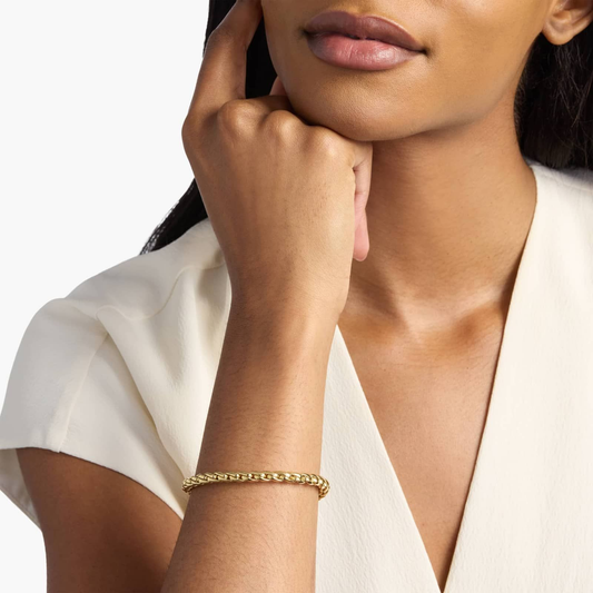 Carave Paris Wheat Link Chain Bracelet
