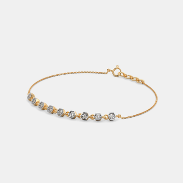 Carave Paris Bezel Diamond Chain Bracelet
