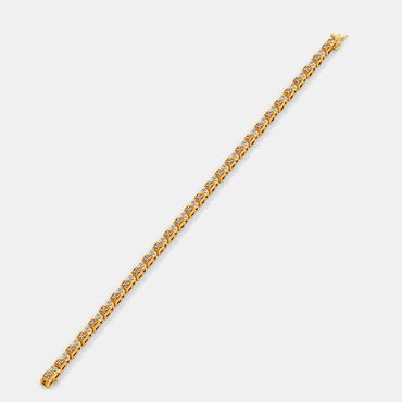 Carave Paris Classic Round Diamond Tennis Bracelet