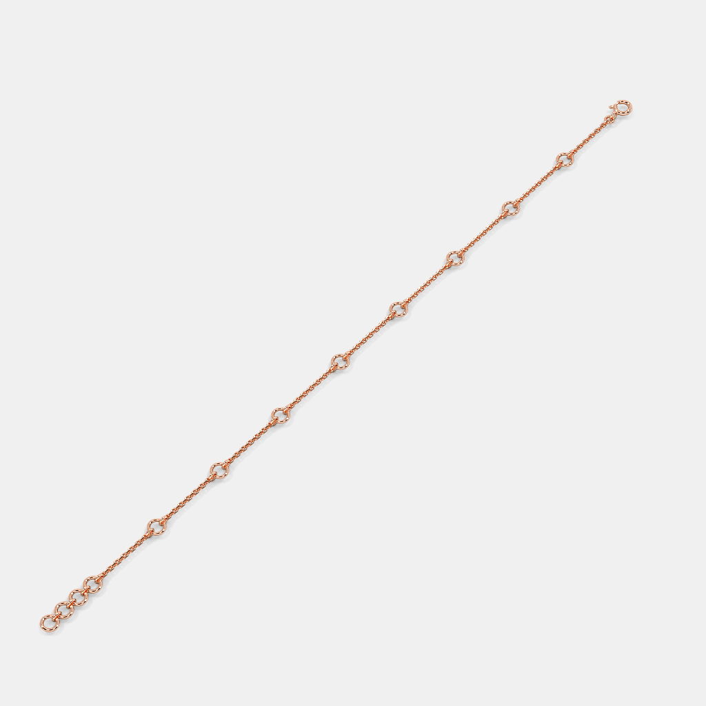 Carave Paris Open Heart Link Chain Bracelet