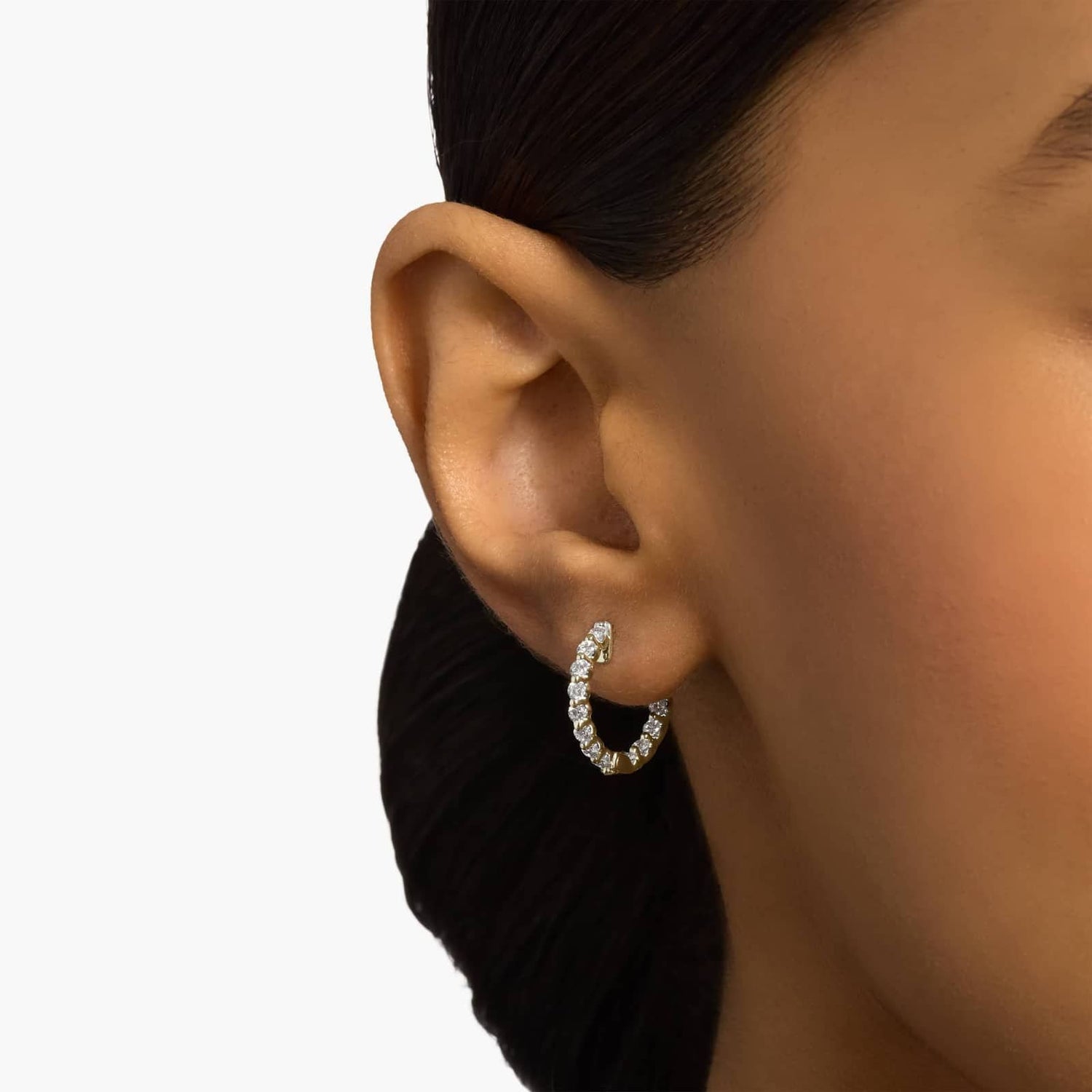 Carave Paris Eternal Sparkle Huggie Earrings