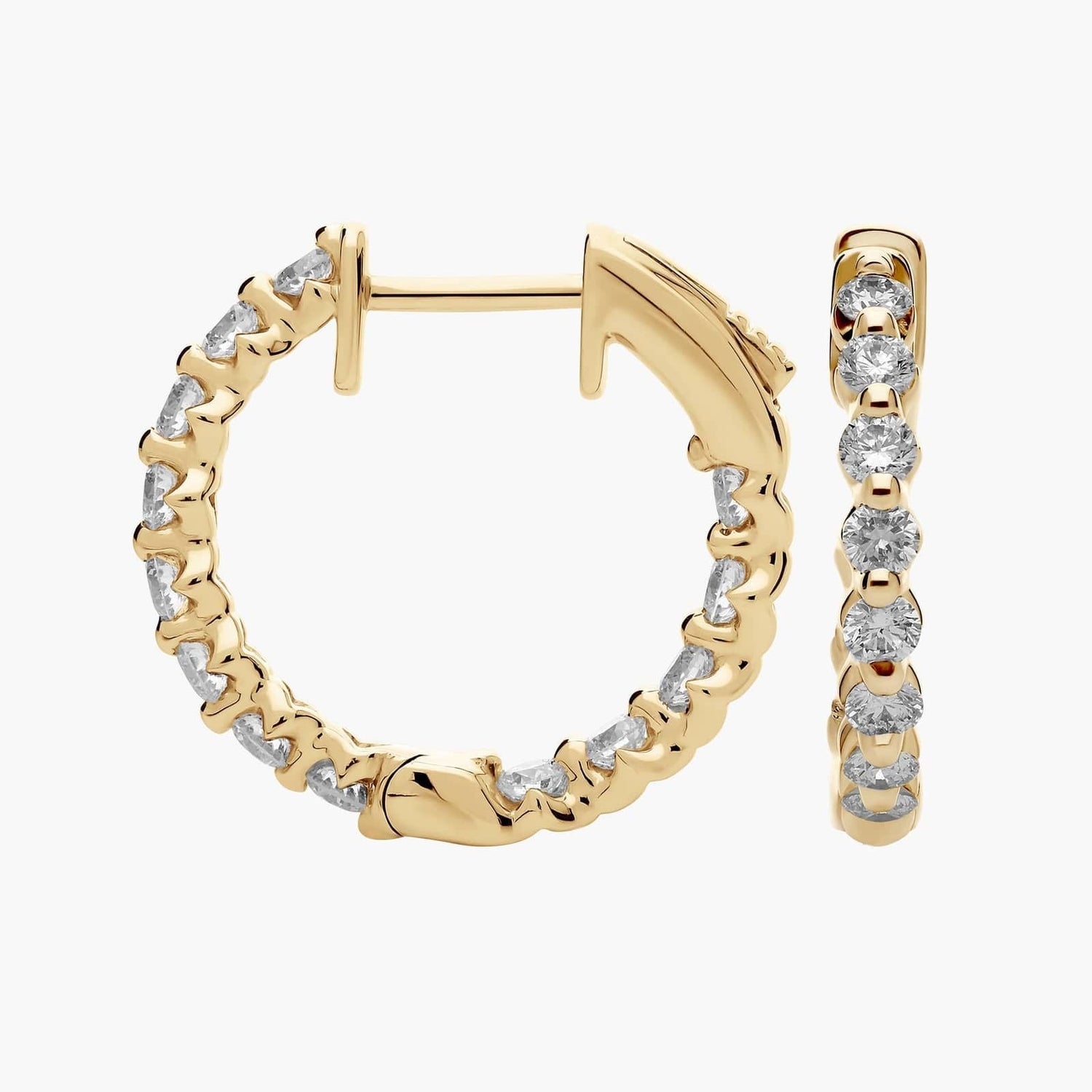 Carave Paris Eternal Sparkle Huggie Earrings