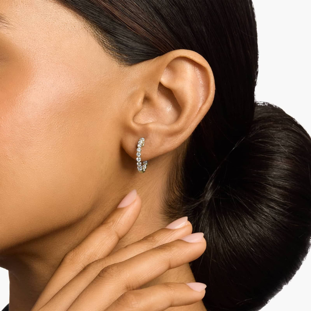 Carave Paris Eternal Sparkle Huggie Earrings