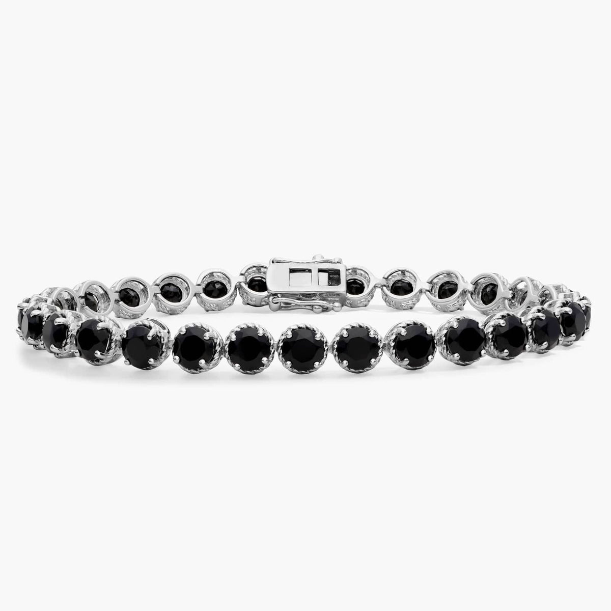 Carave Paris Black Onyx Tennis Bracelet