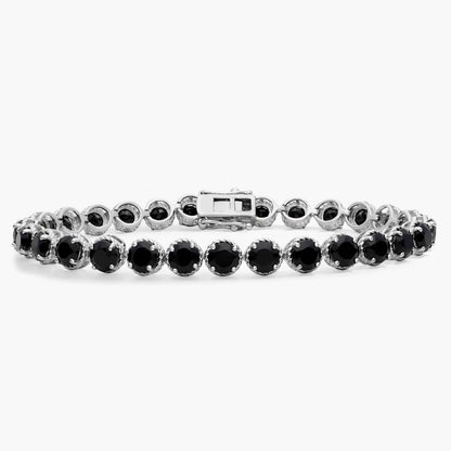 Carave Paris Black Onyx Tennis Bracelet