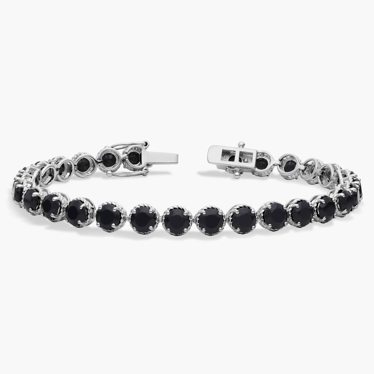 Carave Paris Black Onyx Tennis Bracelet
