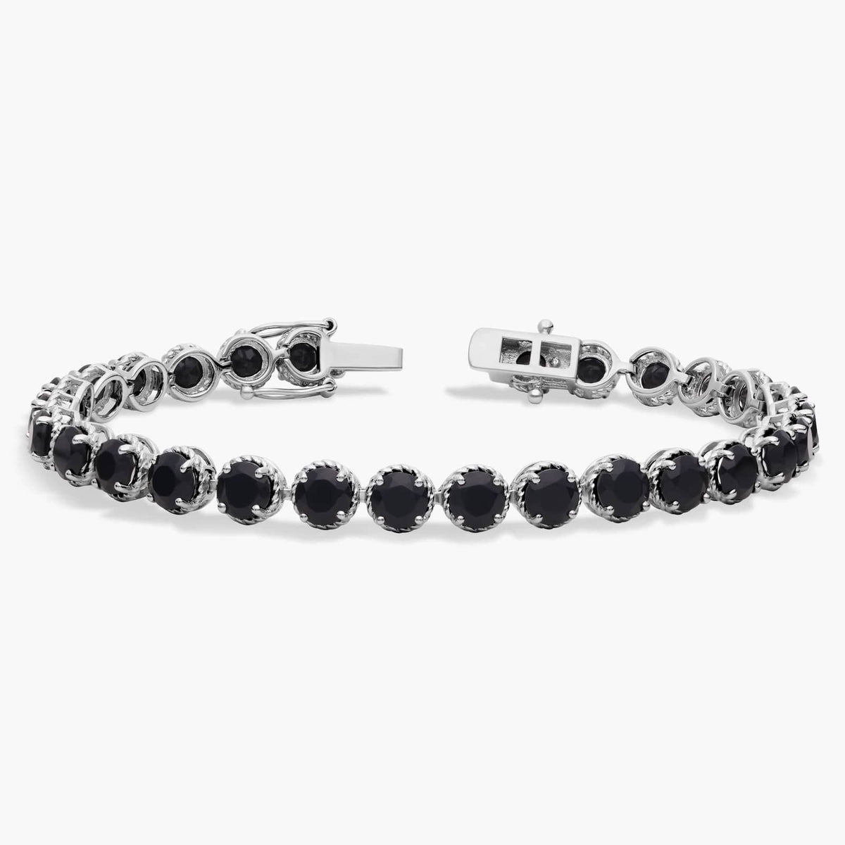 Carave Paris Black Onyx Tennis Bracelet