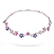 Carave Paris Amethyst Blossom Gemstone Necklace