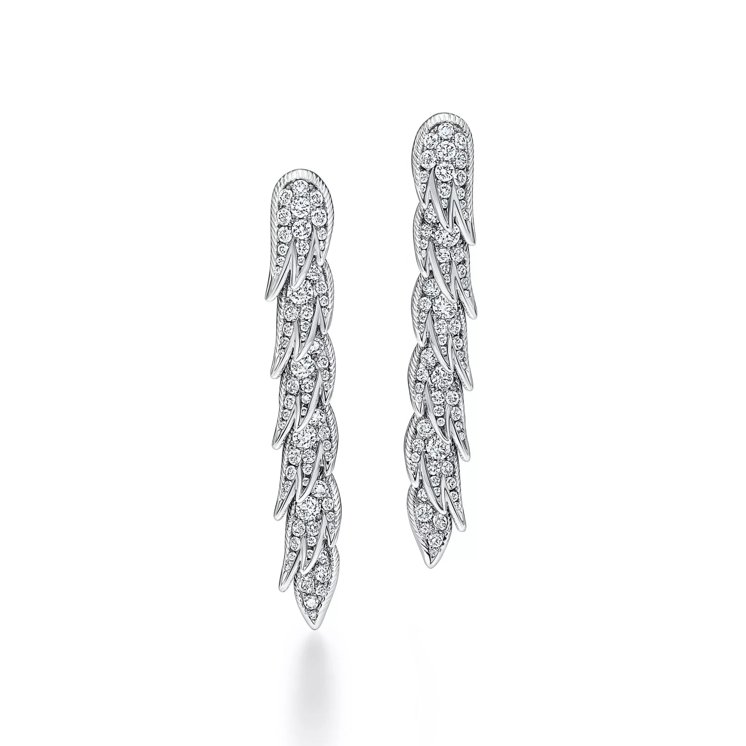 Carave Paris Angel Wing Diamond Stud Earrings