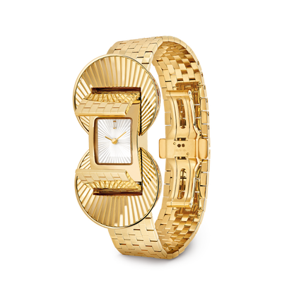 Carave Paris Art Deco Eclipse Secret Watch
