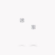 Carave Paris Asscher Cut Diamond Stud Earrings