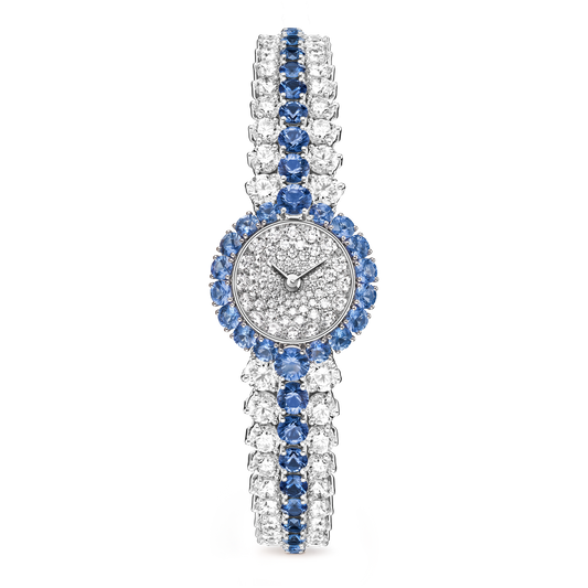 Carave Paris Azure Impériale Diamond & Sapphire Bracelet Watch