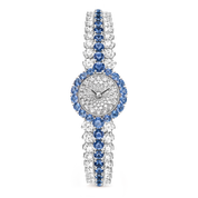 Carave Paris Azure Impériale Diamond & Sapphire Bracelet Watch