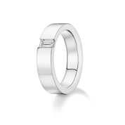 Carave Paris Baguette Diamond Modern Band Ring