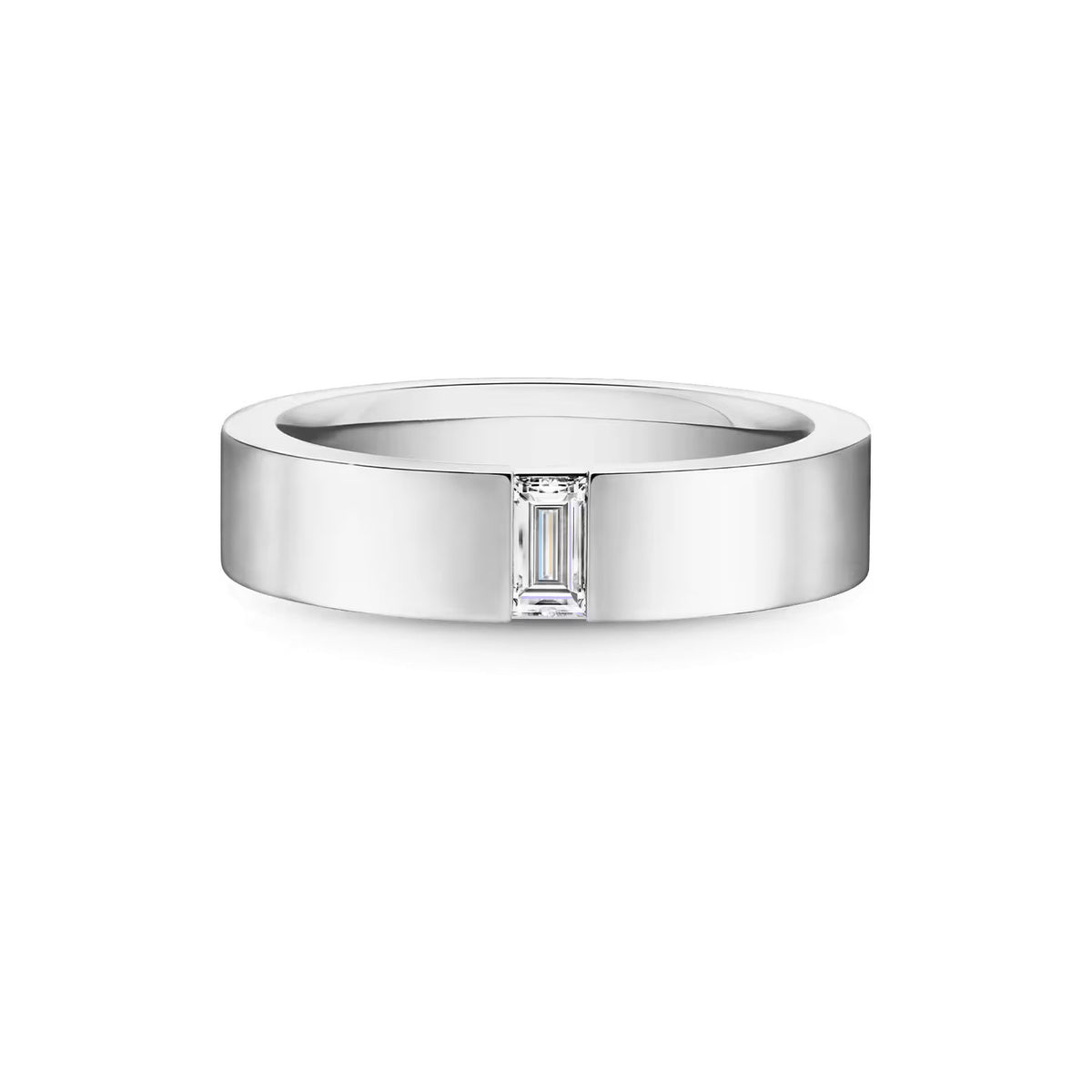 Carave Paris Baguette Diamond Modern Band Ring
