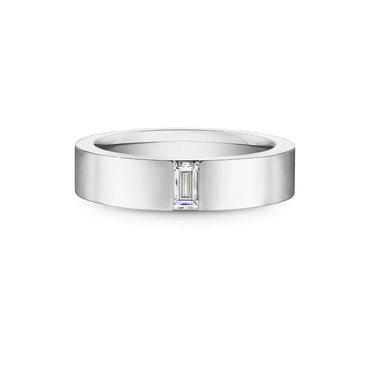 Carave Paris Baguette Diamond Modern Band Ring