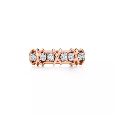 Carave Paris Barbed Diamond Link Eternity Ring