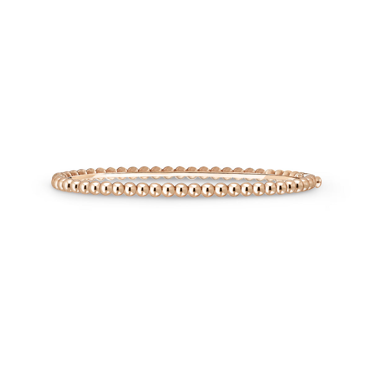 Carave Paris Beaded Rose Gold Tennis Bracelet