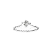 Carave Paris Bezel Diamond Chain Ring