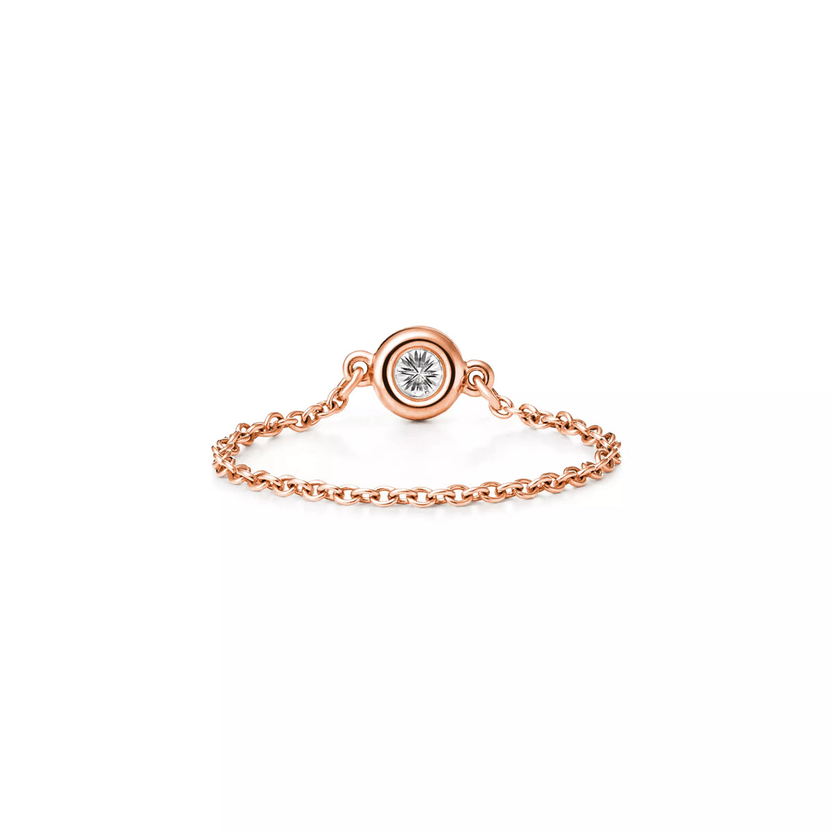 Carave Paris Bezel Diamond Chain Ring